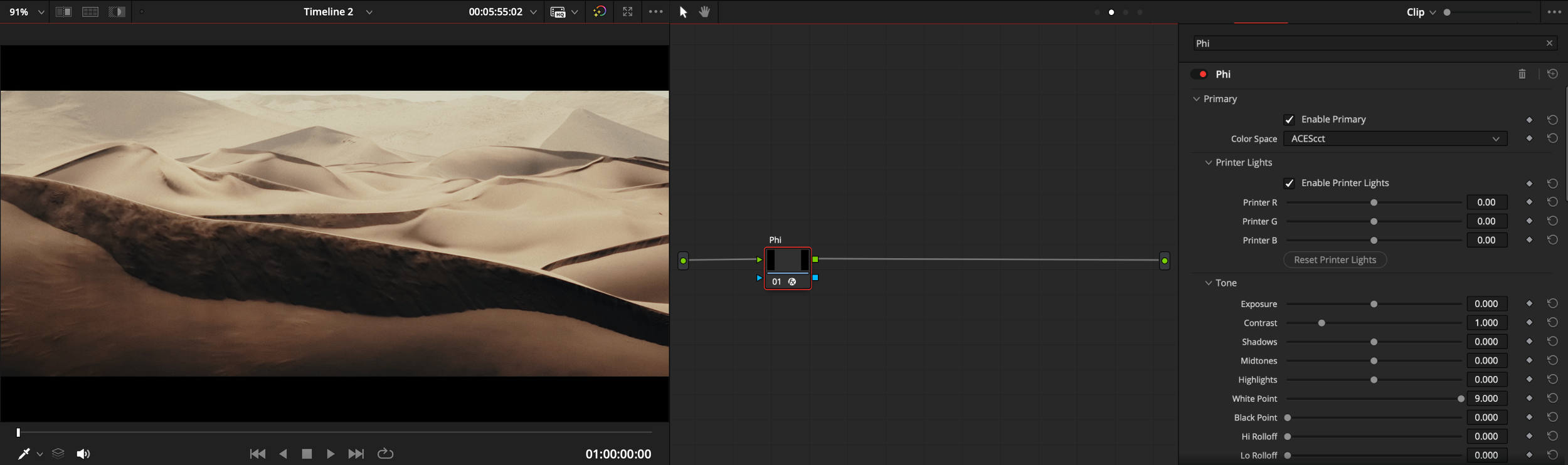 Color Grading Node